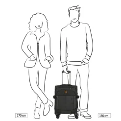 Discount Travelite Briize 4W Trolley S black