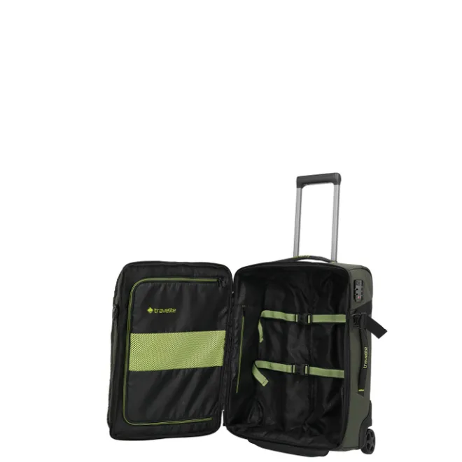 Travelite Briize Wheeled Duffle S khaki