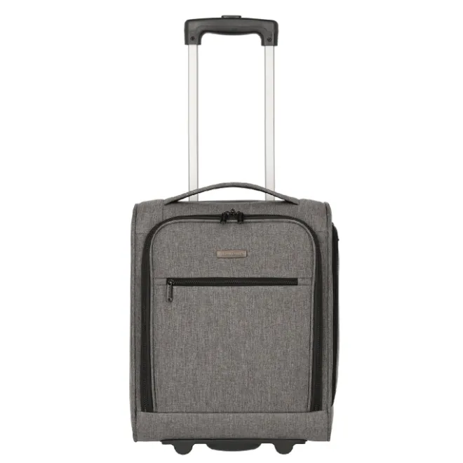 New Travelite Cabin 2 Wiel Underseater 43cm grey melange