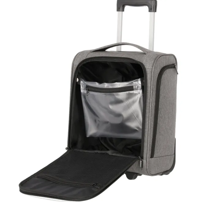 New Travelite Cabin 2 Wiel Underseater 43cm grey melange