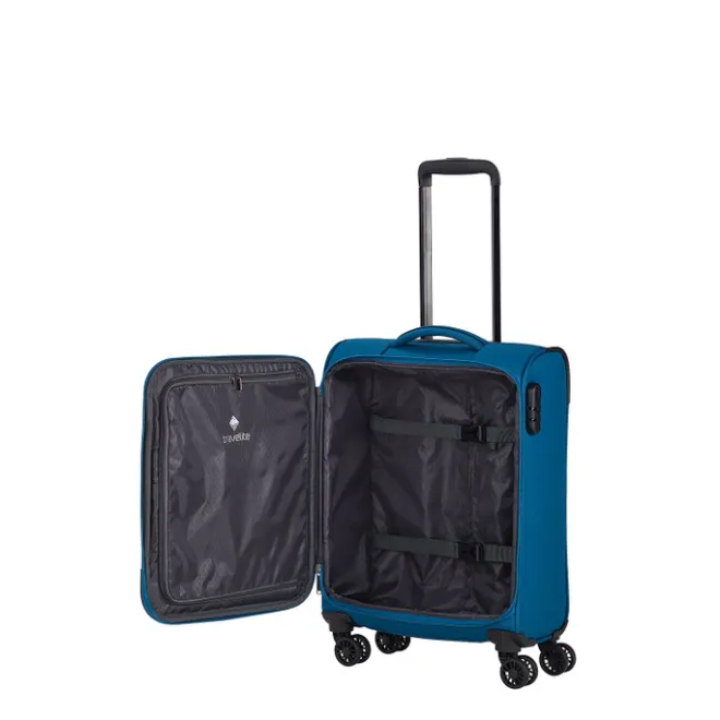 Clearance Travelite Chios 4 Wiel Trolley S petrol