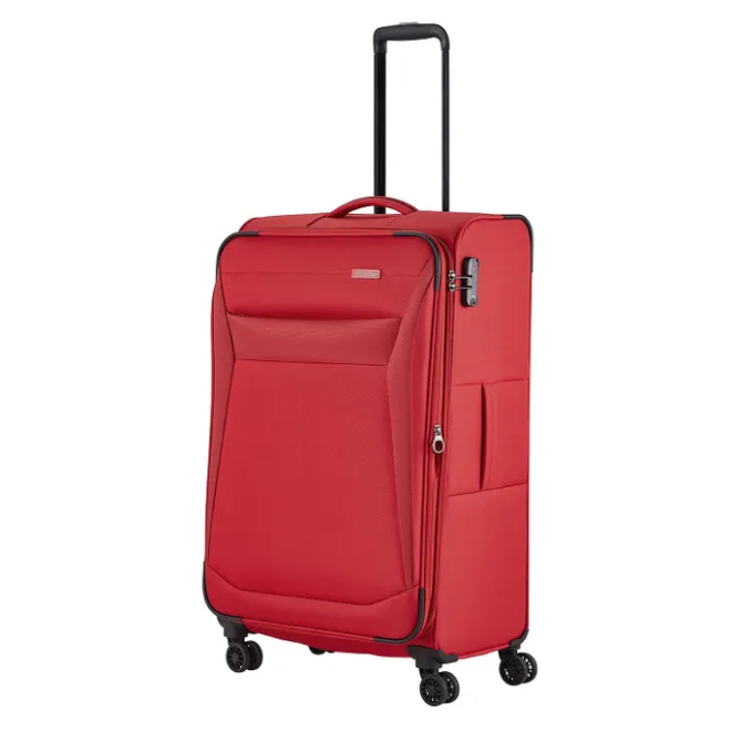 Hot Travelite Chios 4 Wiel Trolley L red