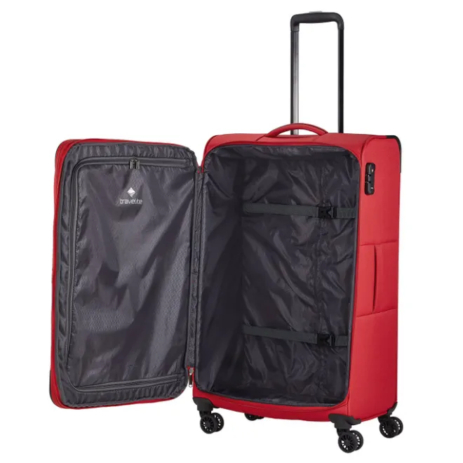 Hot Travelite Chios 4 Wiel Trolley L red
