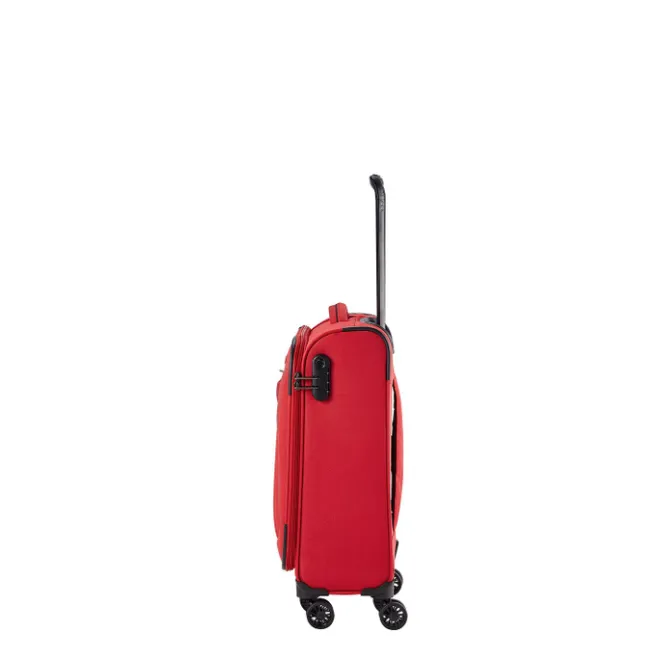 Clearance Travelite Chios 4 Wiel Trolley S red
