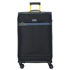 Hot Travelite Color Craze 4 Wheel Trolley L navy