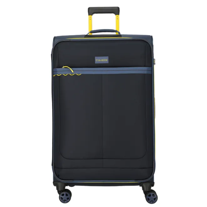 Hot Travelite Color Craze 4 Wheel Trolley L navy