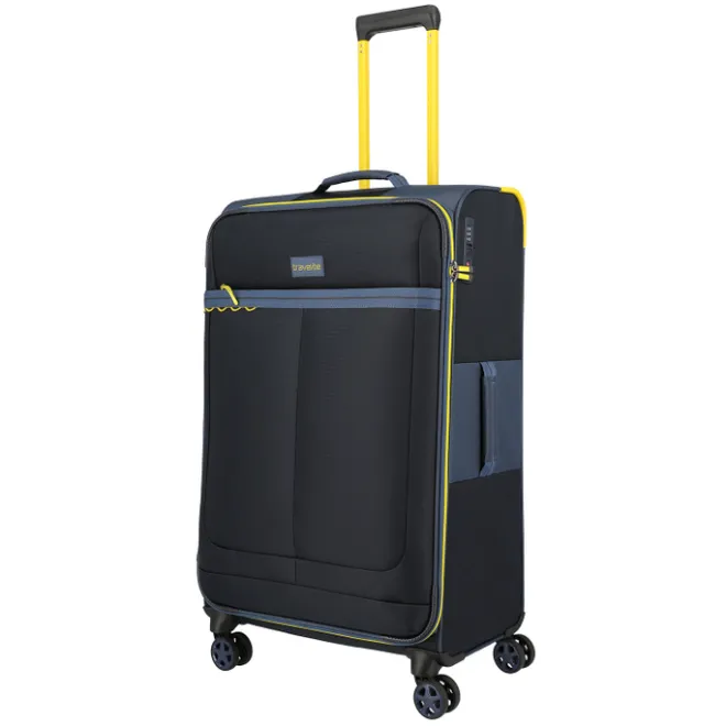 Hot Travelite Color Craze 4 Wheel Trolley L navy