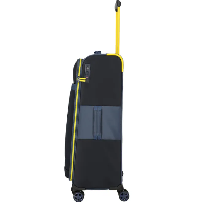 Hot Travelite Color Craze 4 Wheel Trolley L navy