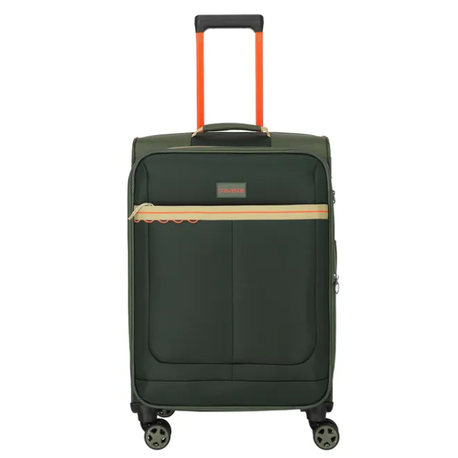 Travelite Color Craze 4 Wheel Trolley M olive
