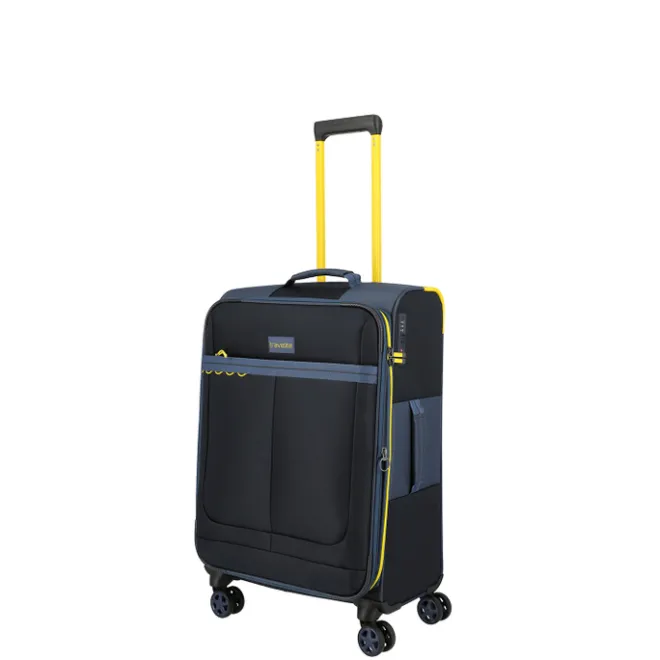 Clearance Travelite Color Craze 4 Wheel Trolley M navy