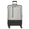 New Travelite Crosslite 5.0 4w Trolley L white sand