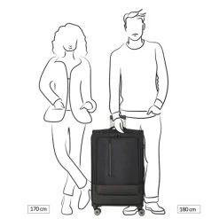 New Travelite Crosslite 5.0 4w Trolley L black