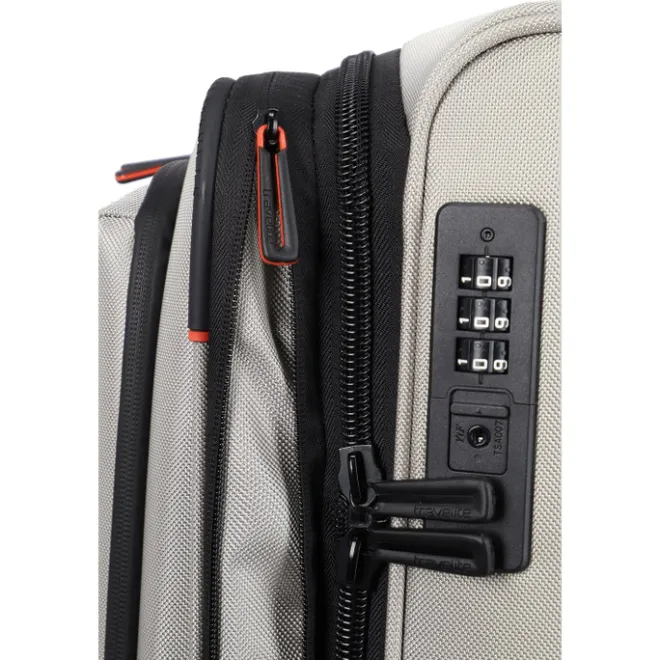 Travelite Crosslite 5.0 4w Trolley M white sand