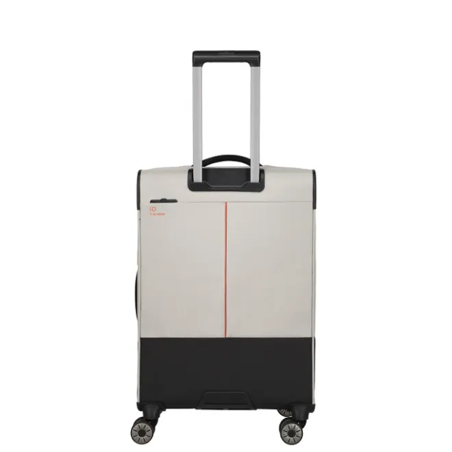 Travelite Crosslite 5.0 4w Trolley M white sand