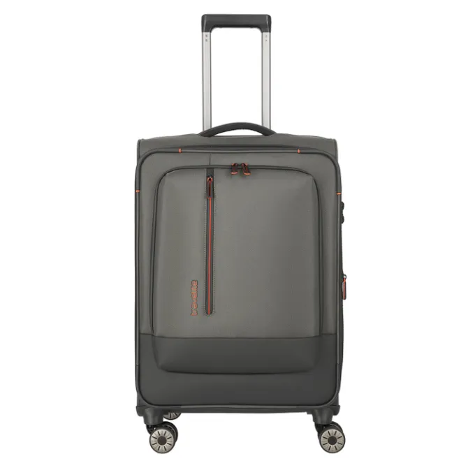 Clearance Travelite Crosslite 5.0 4w Trolley M dark olive
