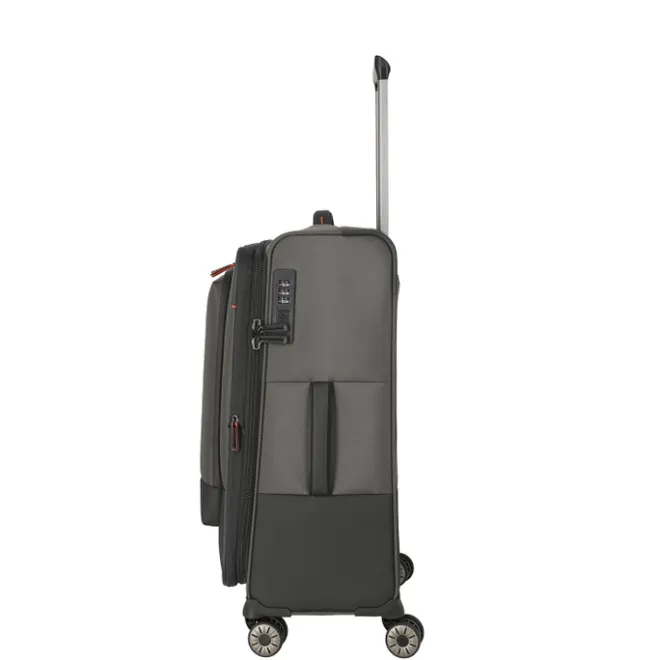 Clearance Travelite Crosslite 5.0 4w Trolley M dark olive