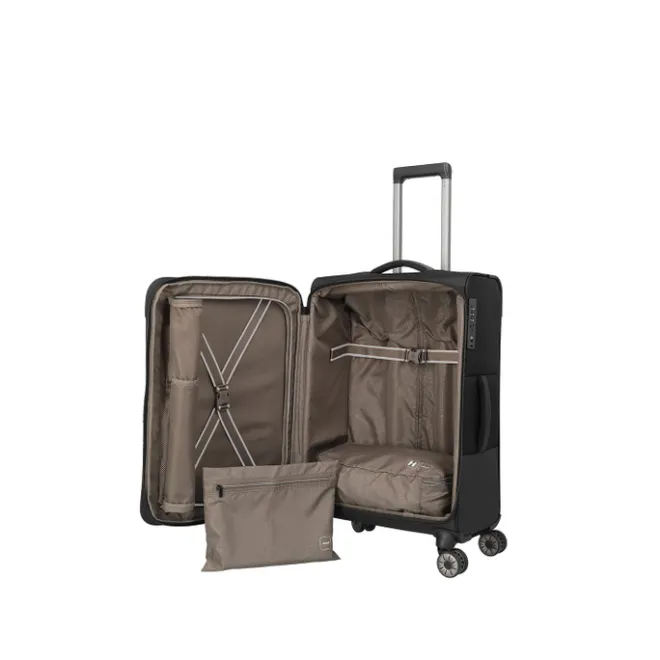 Discount Travelite Crosslite 5.0 4w Trolley M black