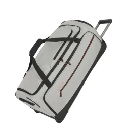 Outlet Travelite Crosslite 5.0 Wheeled Duffle L white sand