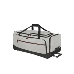 Outlet Travelite Crosslite 5.0 Wheeled Duffle L white sand