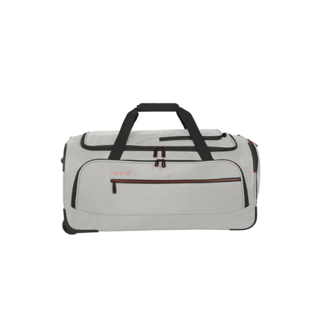 Discount Travelite Crosslite 5.0 Wheeled Duffle M white sand