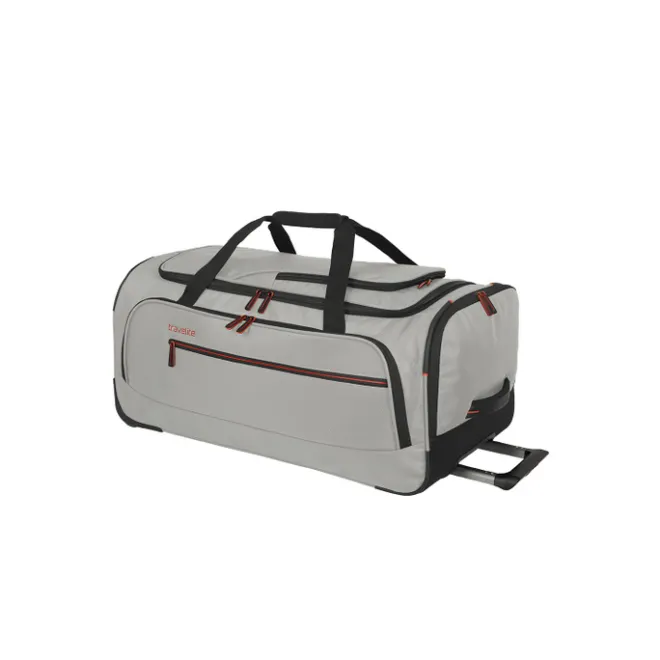 Discount Travelite Crosslite 5.0 Wheeled Duffle M white sand