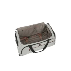 Discount Travelite Crosslite 5.0 Wheeled Duffle M white sand