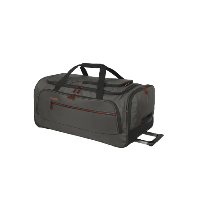 Sale Travelite Crosslite 5.0 Wheeled Duffle M dark olive