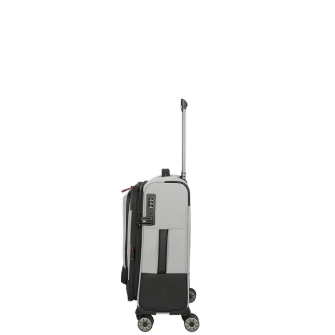 New Travelite Crosslite 4 Wheel Cabin Trolley Expandable white sand