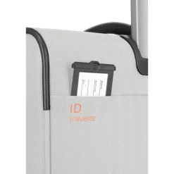 New Travelite Crosslite 4 Wheel Cabin Trolley Expandable white sand