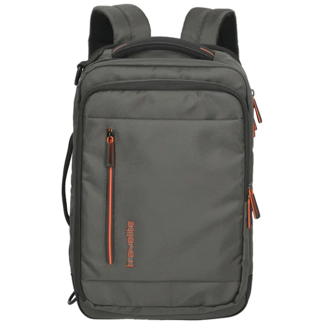 Outlet Travelite Crosslite Boarding Backpack S dark olive