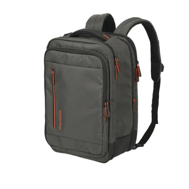 Outlet Travelite Crosslite Boarding Backpack S dark olive