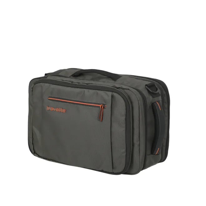 Outlet Travelite Crosslite Boarding Backpack S dark olive