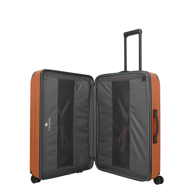 Discount Travelite Dynamiic 4 Wheel Trolley L amber