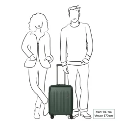 Discount Travelite Dynamiic 4 Wheel Cabin Trolley anthracite