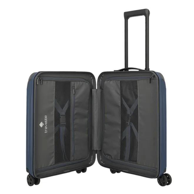 Sale Travelite Dynamiic 4 Wheel Cabin Trolley denim