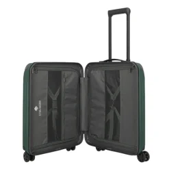 New Travelite Dynamiic 4 Wheel Cabin Trolley green