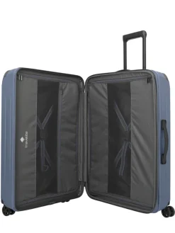 Best Travelite Dynamiic 4 Wheel Trolley XL denim