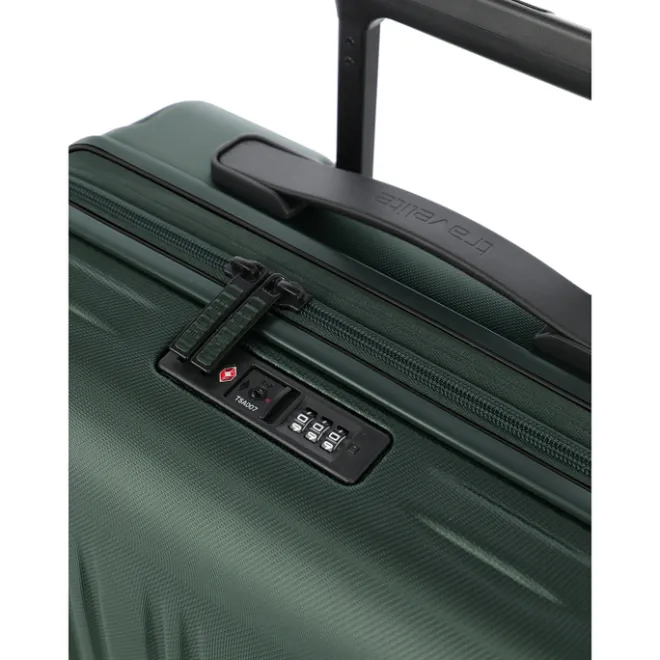Clearance Travelite Dynamiic 4 Wheel Trolley L green