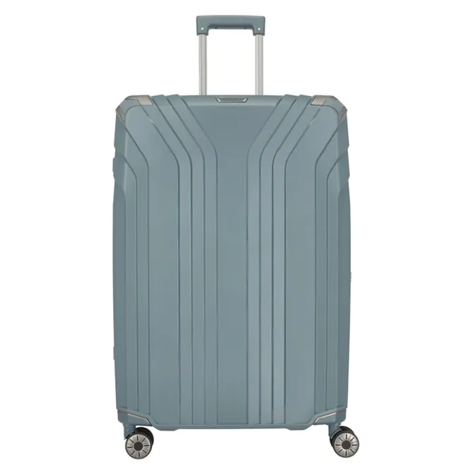 Outlet Travelite Elvaa 4 Wiel Trolley L bluegrey