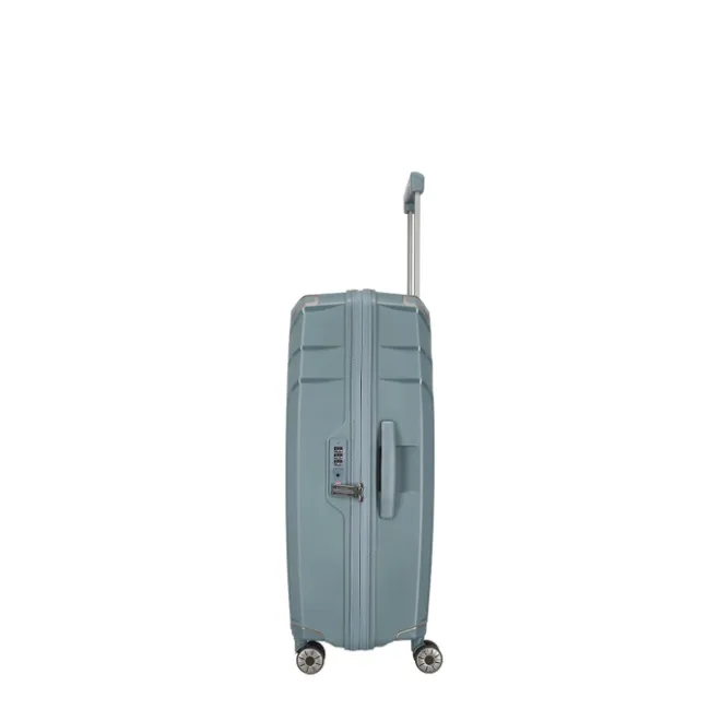 Outlet Travelite Elvaa 4 Wiel Trolley L bluegrey