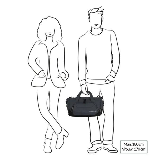 Best Travelite Kick Off Duffle S red