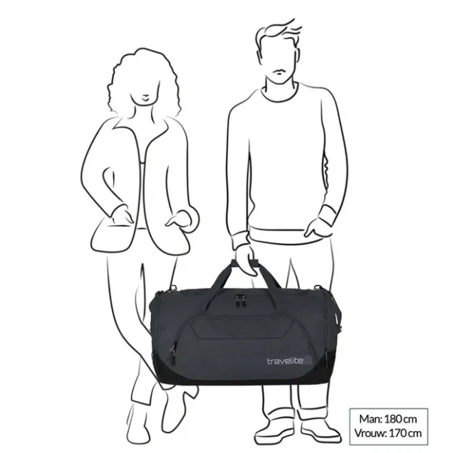 Online Travelite Kick Off Duffle XL black