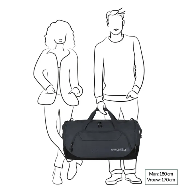 Travelite Kick Off Duffle XL rose