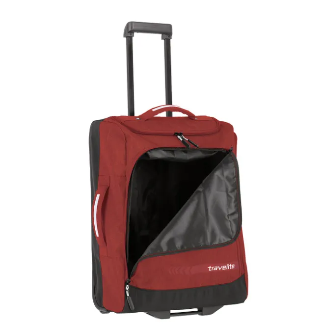 Clearance Travelite Kick Off Wheeled Duffle S red