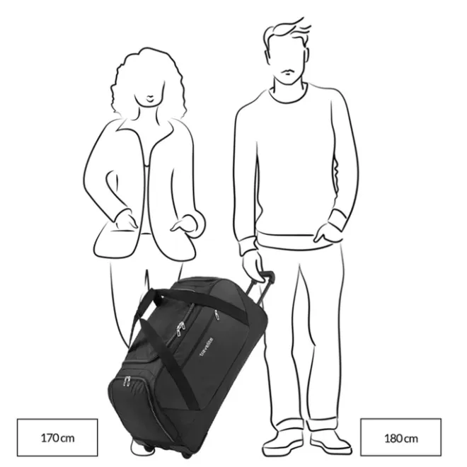 Outlet Travelite Kick Off Wheeled Duffle sage