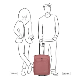 Hot Travelite Kick Off Wheeled Duffle S rose