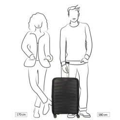 Online Travelite Mooby 4w Trolley M black