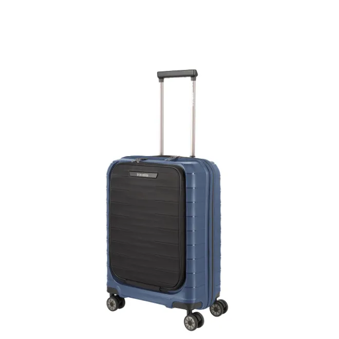 Sale Travelite Mooby 4w Trolley S Frontpocket blue