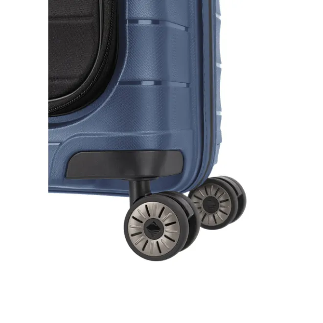 Sale Travelite Mooby 4w Trolley S Frontpocket blue