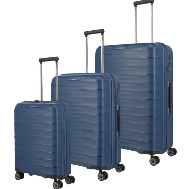 Outlet Travelite Mooby 4w Trolley L blue